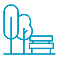 Public open space icon